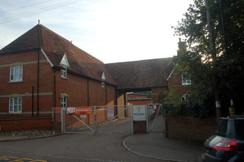 The entrance to All Saints Lower School August 2009